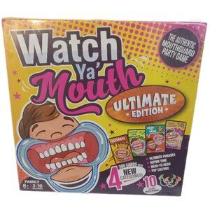 Watch Ya Mouth Board Game Ultimate Edition 4 New Categories 200 New Cards